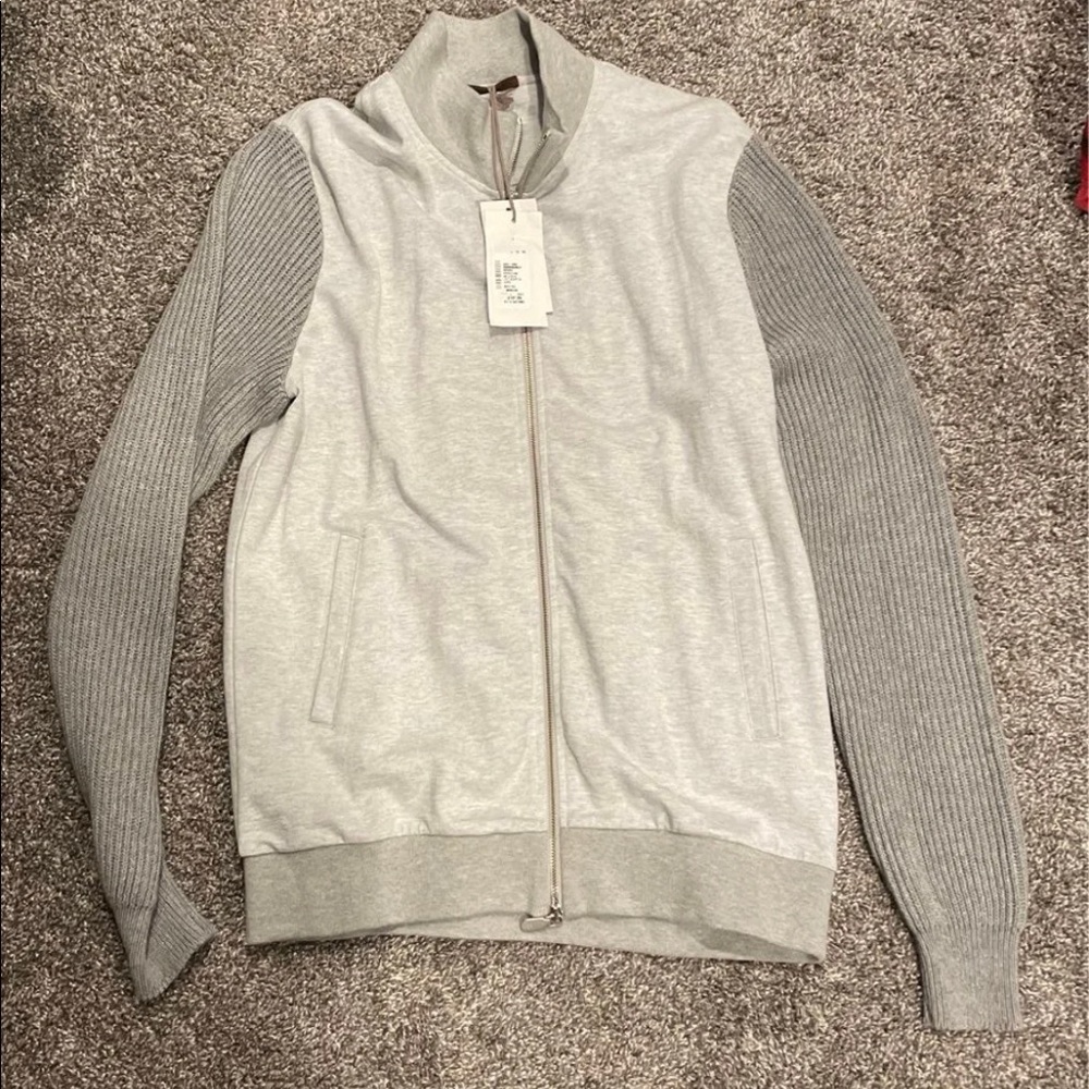 Eleventy Platinum Sweater Jacket